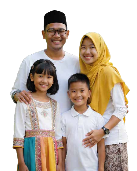 A family supported by RMHC HTA Malaysia