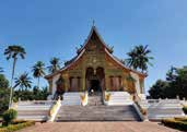A temple in Luang Prabang, from the Tourism Laos campaign