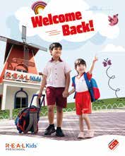 The R.E.A.L Kids "Welcome Back!" campaign poster